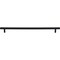 Jeffrey Alexander 18" Center-to-Center Matte Black Square Dominique Appliance Handle 845-18MB - alternate 2